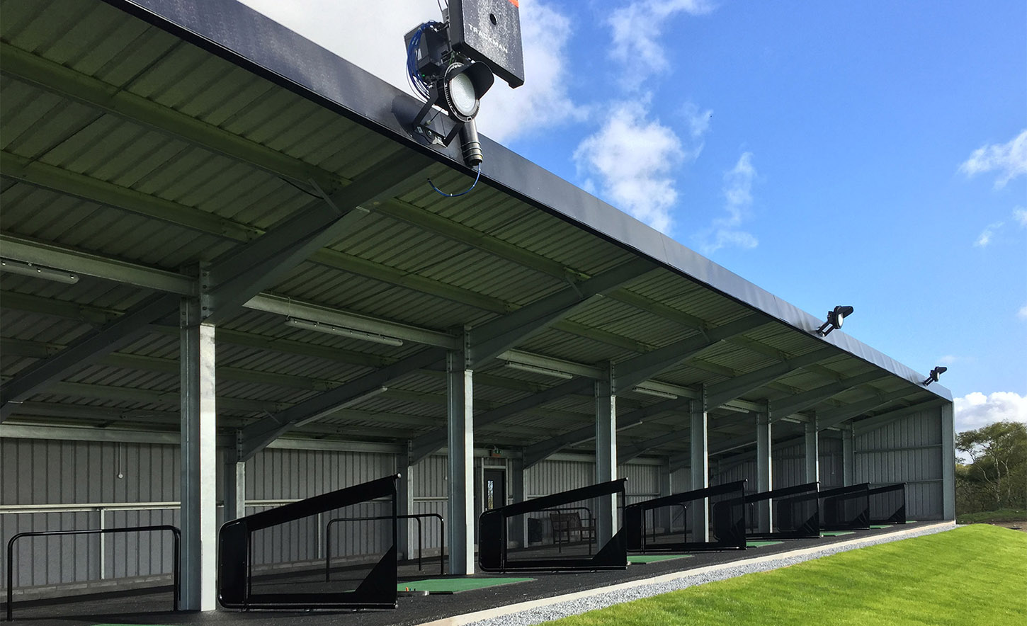 Newmachar Golf Club’s driving range.